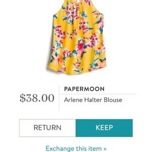 NWT Stitch Fix Arlene halter top